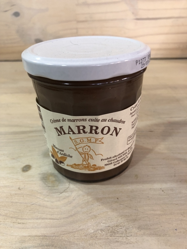 Crème de Marrons d'Ardèche cuite au chaudron 370g