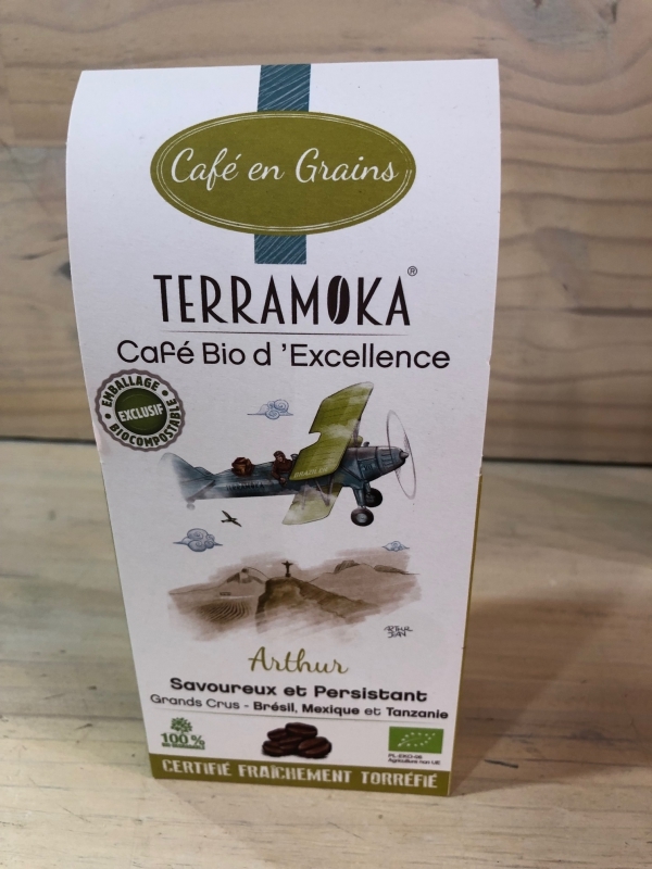 Café en grain Bio d'Excellence Terramoka 200g