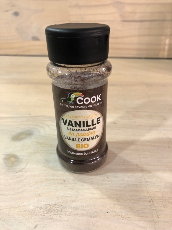 Vanille en poudre Bio Cook 10g