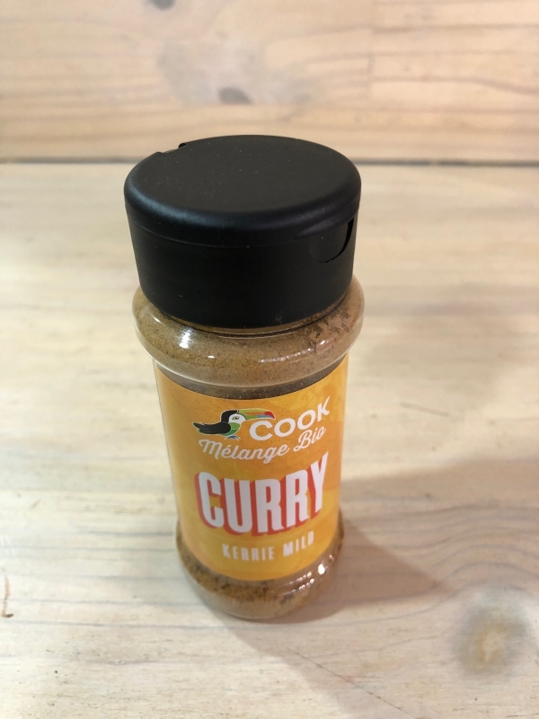 Curry moulu Bio Cook 35g