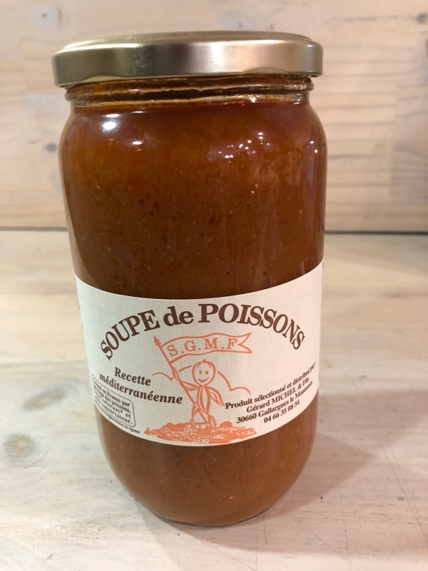 Soupe de Poissons recette Méditerranéenne 780g