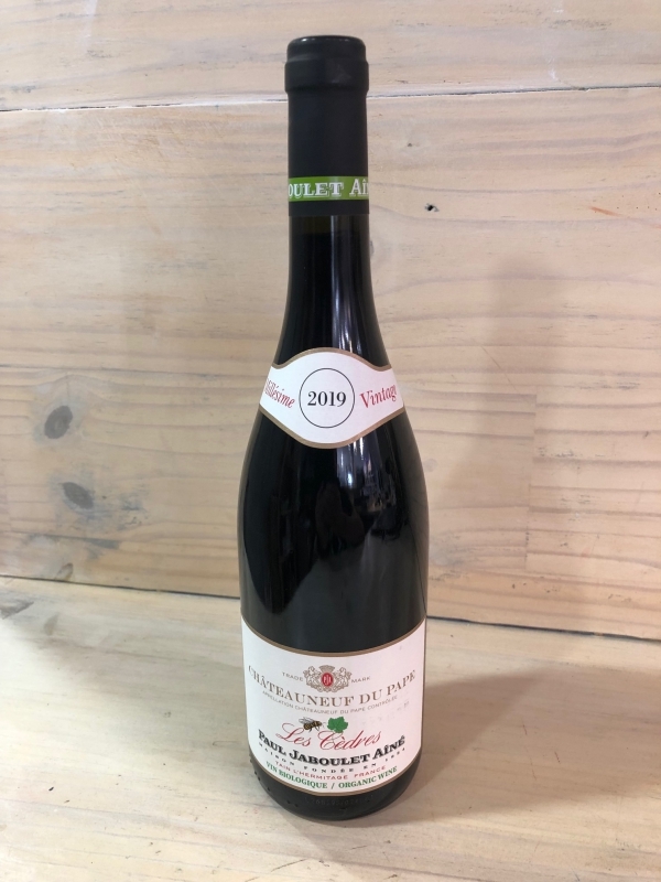 Vin Rouge Châteauneuf du Pape Les Cèdres Bio 75cl 2019 Maison Jaboulet 