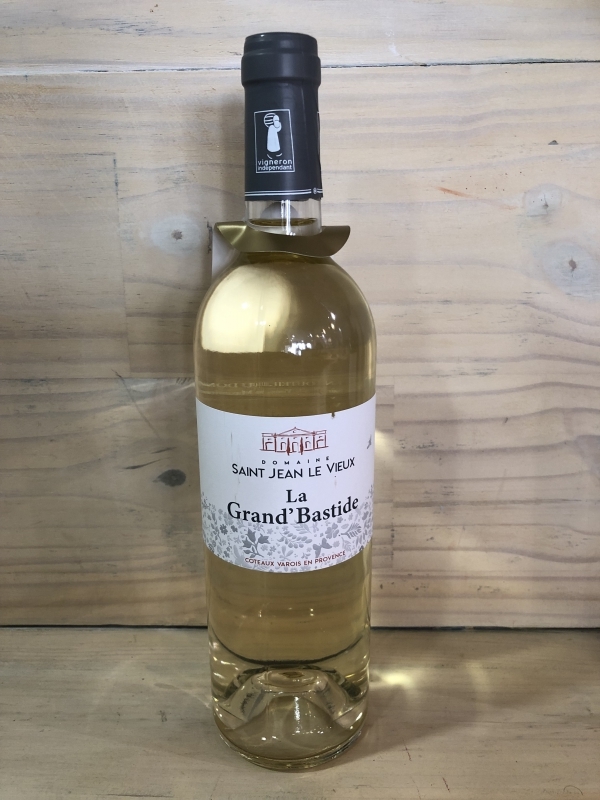 Vin Blanc Saint Jean le Vieux La Grand' Bastide 2020 Coteaux Varois 75cl