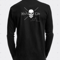 T Shirt Longsleeve Bmx Lab Skull