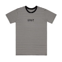 T Shirt Cult Stripe Black / White