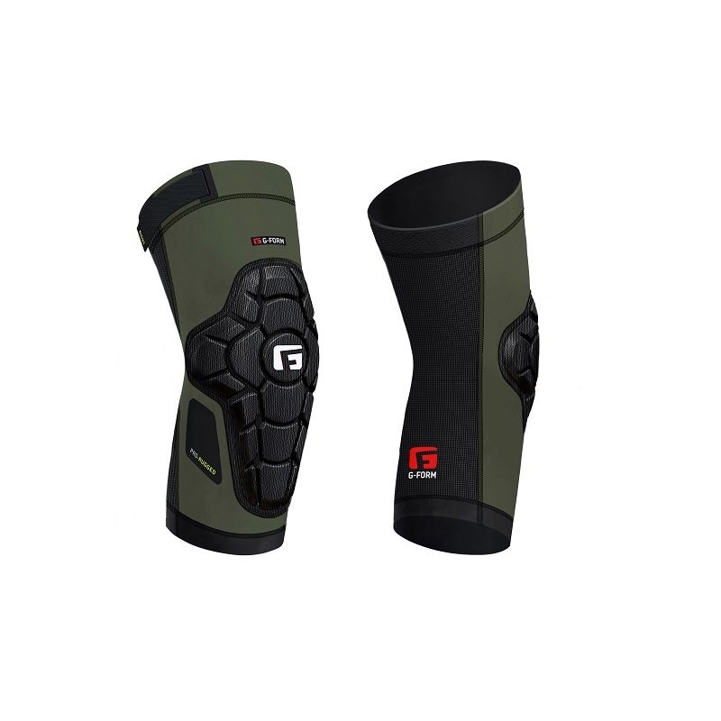 Genouillère Pro Rugged Vert G- Form Adulte 