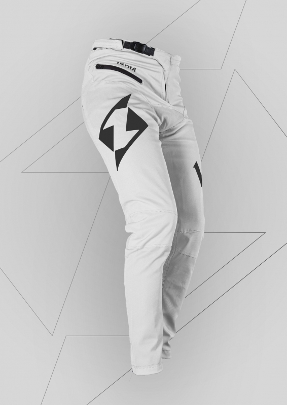 Pantalon Lead Ultra Blanc Logo Noir