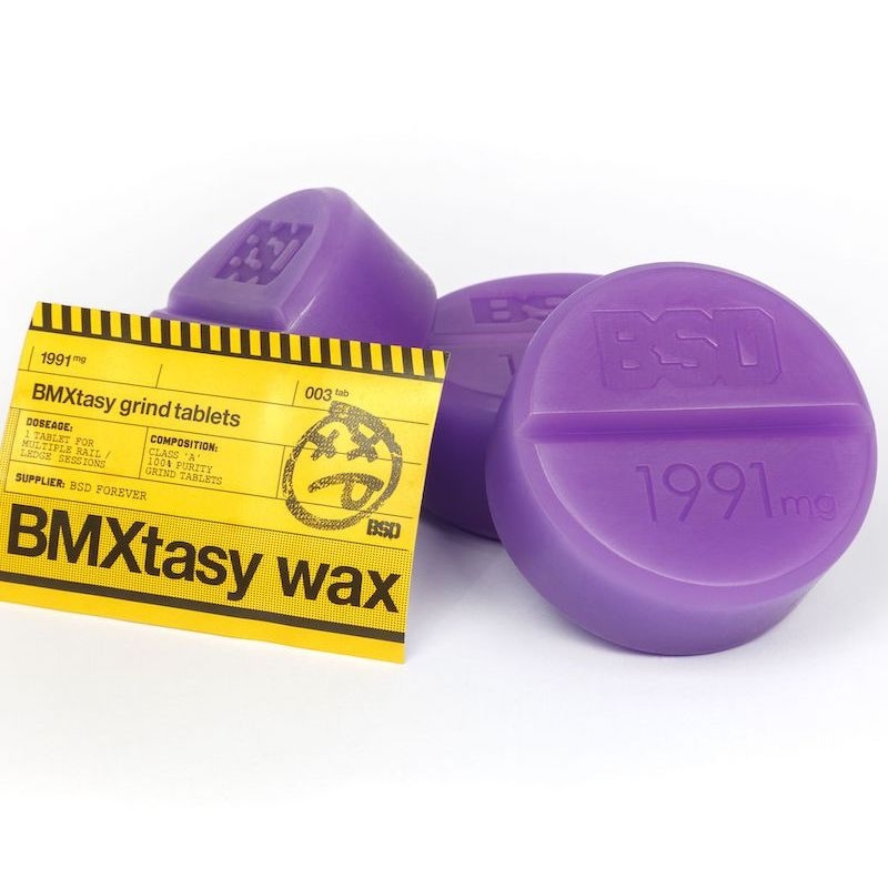 BSD Bmxstasy Grind Wax Purple (Pack of 3 pill wax)