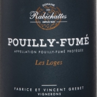 DOMAINE DES RABICHATTES- Pouilly Fumé- Les Loges- Blanc BIO